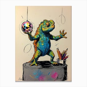 Chameleon Canvas Print