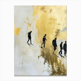 'People Walking' Canvas Print