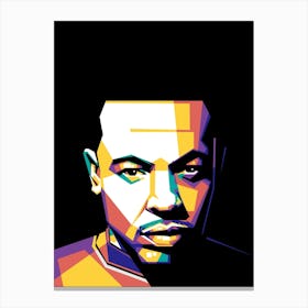 Dr Dre WPAP Canvas Print