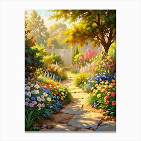 Garden Path 6 Canvas Print