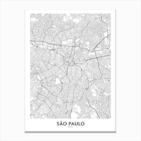 Sao Paulo Canvas Print