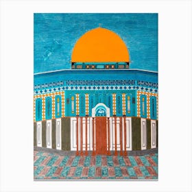 Dome Of The Rock Canvas Print