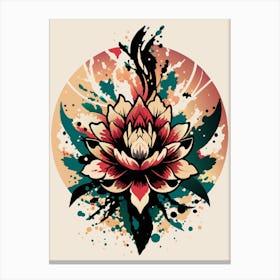 Lotus Flower 5 Canvas Print