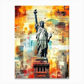 Liberty - New York City Canvas Print