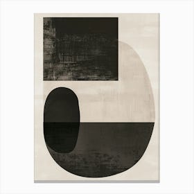 Pontianak Stone Park Bauhaus Minimalist Canvas Print