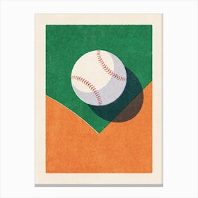 BALLS Baseball III Canvas Print