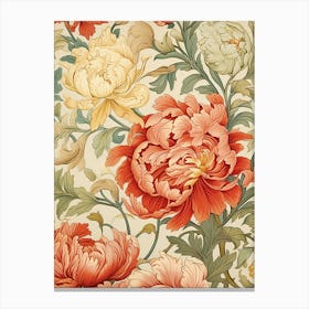 Peonies 33 Canvas Print