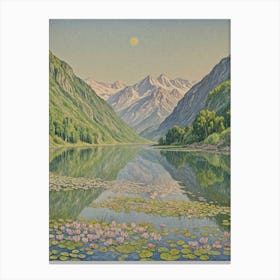 Serene Lake Canvas Print