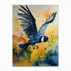 Blue Cockatoo Canvas Print