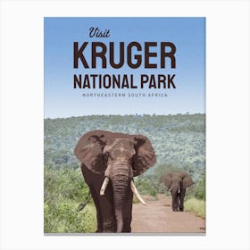 Kruger National Park Canvas Print