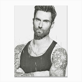 Maroon 5 Band Adam Levine Canvas Print