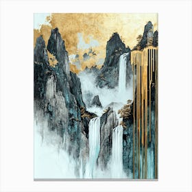 Sierra Madre Gold Geometric Grandeur Canvas Print