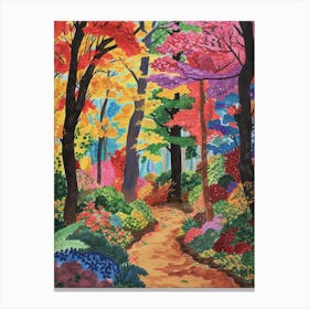 Epping Forest London Parks Garden 2 Painting Canvas Print
