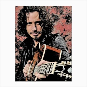 Audioslave Chris Cornell 11 Canvas Print