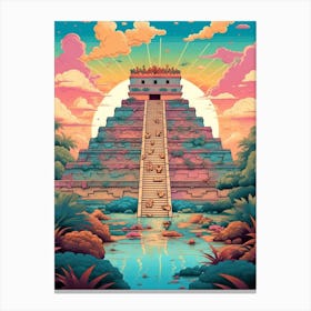 The Chichen Itza Mexico Canvas Print