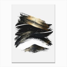 Abstract Brushstrokes 15 Canvas Print