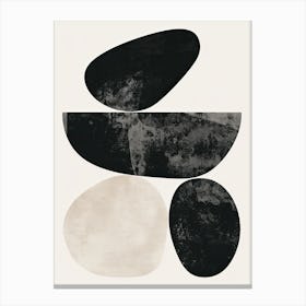 Sandnes Stone Park Bauhaus Minimalist Canvas Print