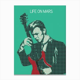 Life On Mars David Bowie Canvas Print
