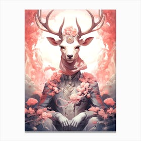 Deer Queen Canvas Print