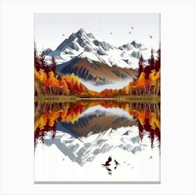 Autumn Mountains Canvas Print