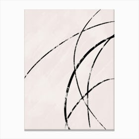 Abstract Brushstrokes Canvas Print