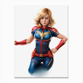 Captain Marvel 1 Canvas Print