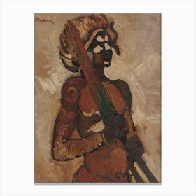 Woman With A Sword Canvas Print
