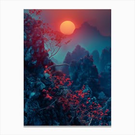 Chinese Landscape 4 Canvas Print