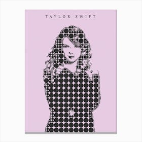 Taylor Swift Minimalist Canvas Print