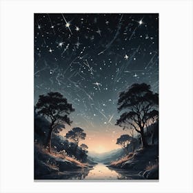 Starry Sky 1 Canvas Print