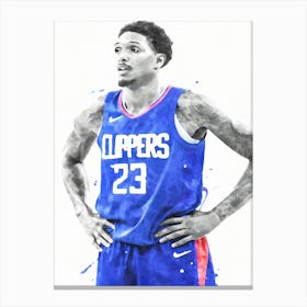 Lou Williams Los Angeles Clippers Canvas Print