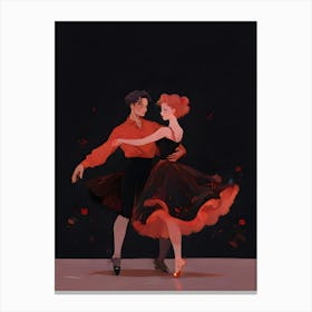 Dancers, Person, Person, Person, Person Canvas Print