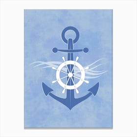 Anchor One Set Canvas Print