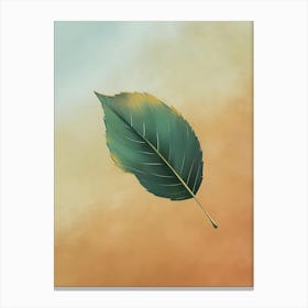 Leaf In The Sky Canvas Print