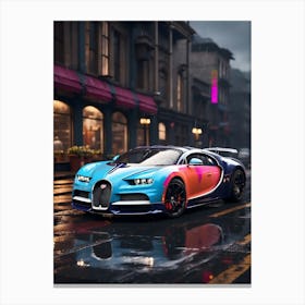 Bugatti Chiron 4 Canvas Print