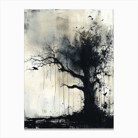 'Dead Tree', Minimalism Canvas Print