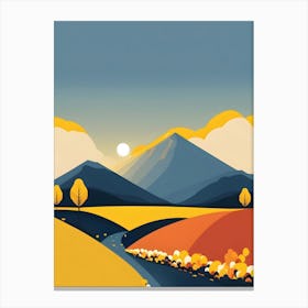 Autumn Landscape Canvas Print