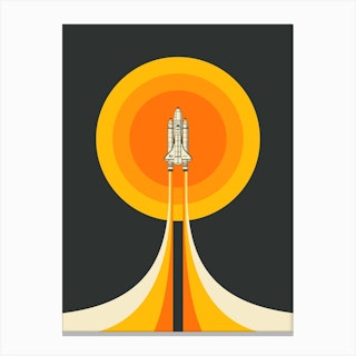 Space Shuttle Canvas Print