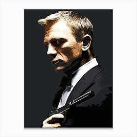 James Bond 2 Canvas Print