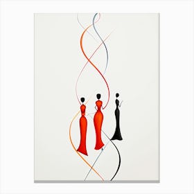 ladies Canvas Print