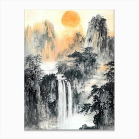 Asian Landscape Canvas Print