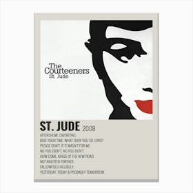 The Courteeners St. Jude ST. JUDE 2008 Poster Canvas Print