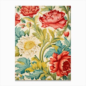 Floral Wallpaper 73 Canvas Print