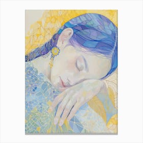 'Sleep' 3 Canvas Print