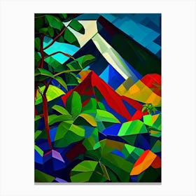 Arenal Volcano National Park Costa Rica Cubo Futuristic Canvas Print