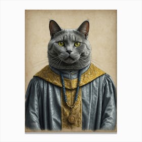 King Cat 4 Canvas Print