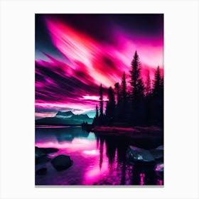 Aurora Borealis Wallpaper 1 Canvas Print