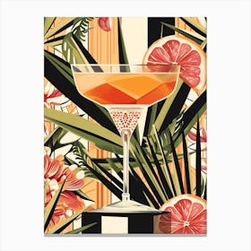 Art Deco Paloma Inspired 1 Canvas Print