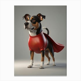 Super Dog Canvas Print