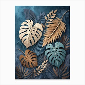 Tropical Leaves 38 Canvas Print